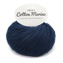 DROPS Cotton Merino Uni Color 08 Navy Blue