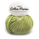 DROPS Cotton Merino Uni Color 10 Pistachio