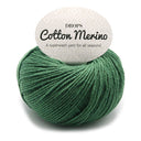 DROPS Cotton Merino Uni Color 11 Forest Green