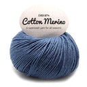 DROPS Cotton Merino Uni Color 16 Denim Blue