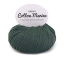 DROPS Cotton Merino Uni Color 22 Dark Green