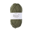 DROPS Daisy Uni Color 017 Moss Green
