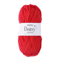 DROPS Daisy Uni Color 021 Carmine Red