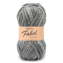 DROPS Fabel Long Print 602 Silver-fox