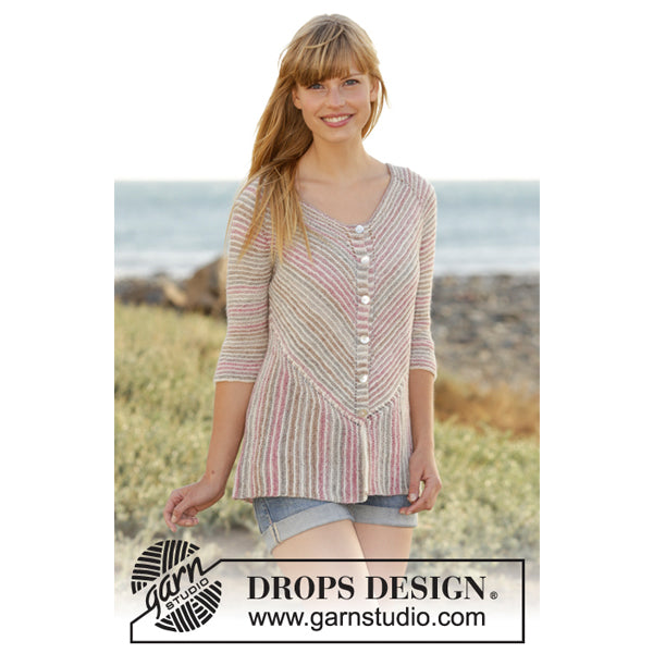 DROPS Fabel Long Print 602 Silver-fox | Yarnplaza – Wolplein.nl