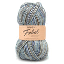 DROPS Fabel Long Print 604 Ocean View