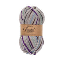 DROPS Fiesta Long Print 28 Silver Twilight
