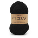 Drops Flora Uni Color 06 Black
