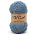 DROPS Flora Uni Color 13 Denim Blue