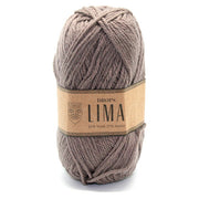 Drops Lima Uni Colour 5310 Lichtbruin