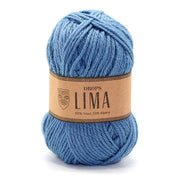 Drops Lima Uni Colour 6235 Grijsblauw