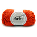DROPS Muskat Uni Color 49 Dark Orange
