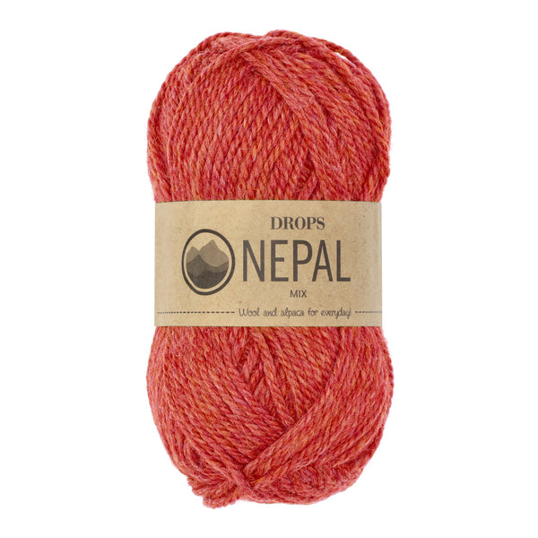 DROPS Nepal Mix 2920 Orange | Yarnplaza – Wolplein.nl