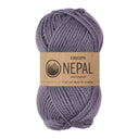 DROPS Nepal Uni Color 4311 Gray-Purple