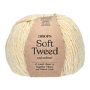 DROPS Soft Tweed Uni Color 01 Natural