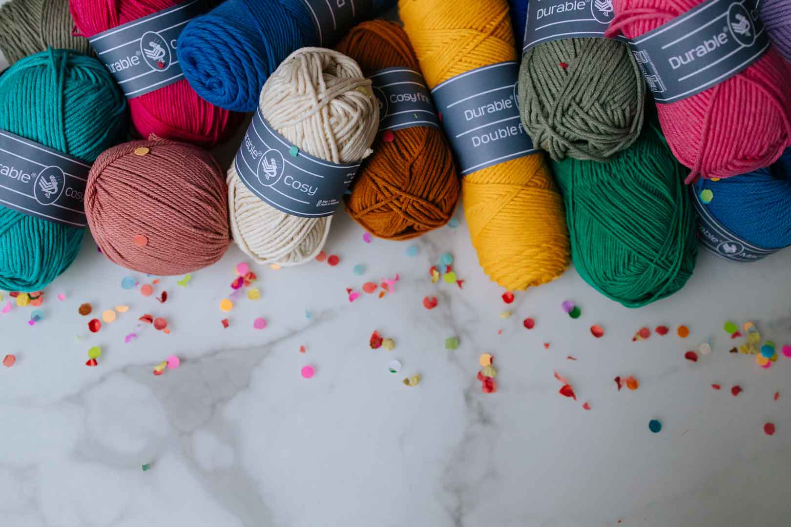 Combi nieuwekleuren — gemaakt met Durable Cosy Fine Nieuwe Kleuren Garenpakket (4)
