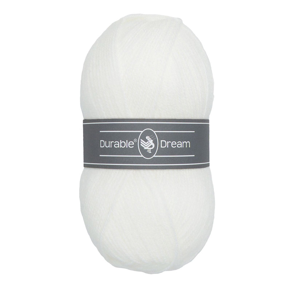 Durable Dream 310 White - bol 100% premium acrylgaren