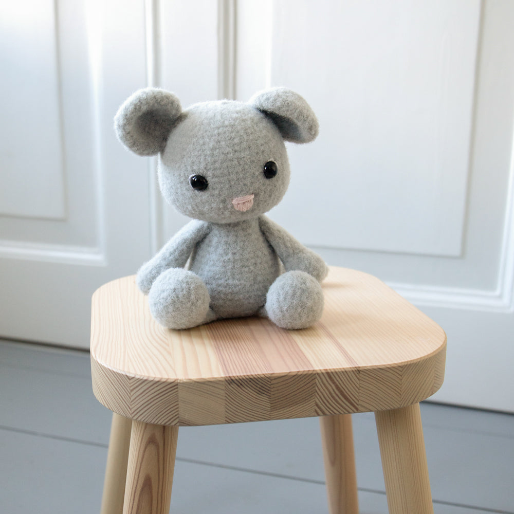 Safari — gemaakt met Felt-It Muis Haakpatroon (Digital)