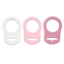 Go Handmade Silicone Pacifier Rings 04 Pink Mix