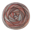 Lana Grossa Gomitolo Disegno 521 Gray-Brown/Blue-Gray/Rosewood/Cream/Light Blue/Dark Red/Taupe