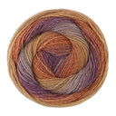 Lana Grossa Gomitolo Gala 4039 Red-Brown/Rust/Nougat/Gray-Lilac/Violet
