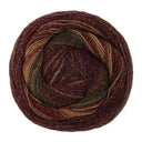 Lana Grossa Gomitolo Gala 4043 Black/Dark/Gray-Brown/Burgundy/Camel/Wine Red