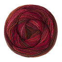 Lana Grossa Gomitolo Intenso 239 Dark Brown/Wine Red/Light Red/Burgundy/Chocolate Brown