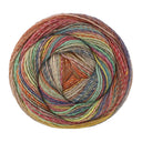 Lana Grossa Gomitolo Intenso 243 Pistachio/Grey-Green/Jade/Grey/Dark Blue/Orange/Dark Red/Blackberry/Brown