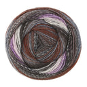 Lana Grossa Gomitolo Modo 627 Dark Grey/Violet/Medium/Light Grey/Off-white/Dark/Gray-Brown/Anthracite