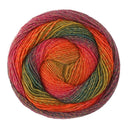 Lana Grossa Gomitolo Versione 464 Dark Olive/Green/Gray-Violet/Fuchsia/Red