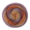 Lana Grossa Gomitolo Versione 466 Camel/Terracotta/Violet/Gray-Lilac