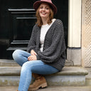 Crochet Kit: BudgetYarn Soft Aran Granny Stripe Cardigan