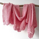 Crochet Pattern: Durable Coral Summer Scarf (Digital)