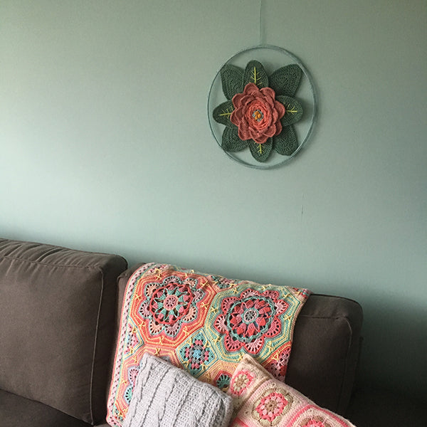 Sfeerbeeld met Haakpatroon Flower Mandala