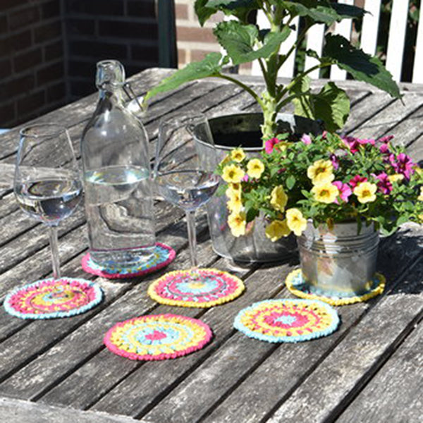 Haakpatroon Ronde Onderzetters (2)
