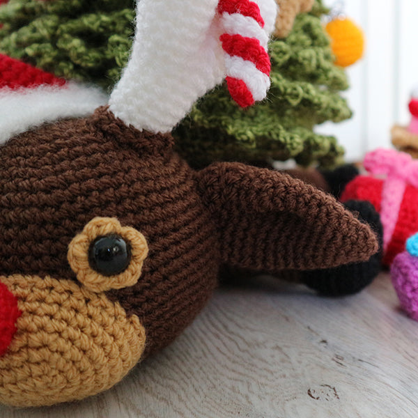 Kandidaat — gemaakt met Haakpatroon Rudolf Onder De Kerstboom (11)