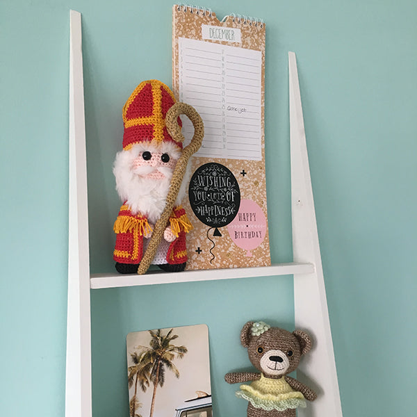 Sfeerbeeld met Haakpatroon Sinterklaas Knuffel