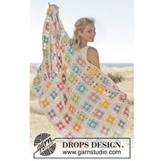 Haakpatroon Viooltjes deken