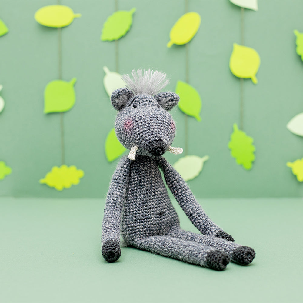 Yac forest animals — gemaakt met Haakpatroon Yarn and Colors Boris Boar