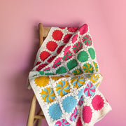 Haakpatroon Yarn and Colors Circles and Spirals Blanket