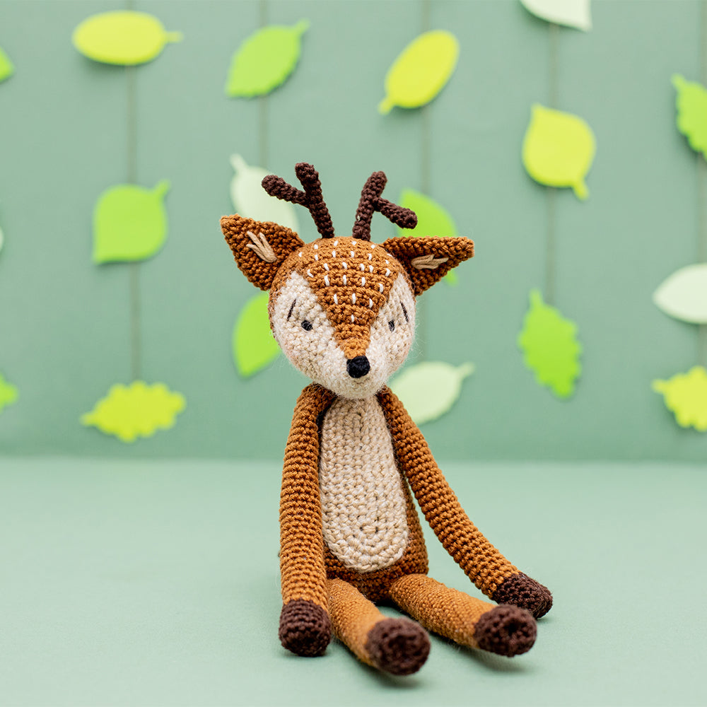 Yac forest animals — gemaakt met Haakpatroon Yarn and Colors Donna Deer