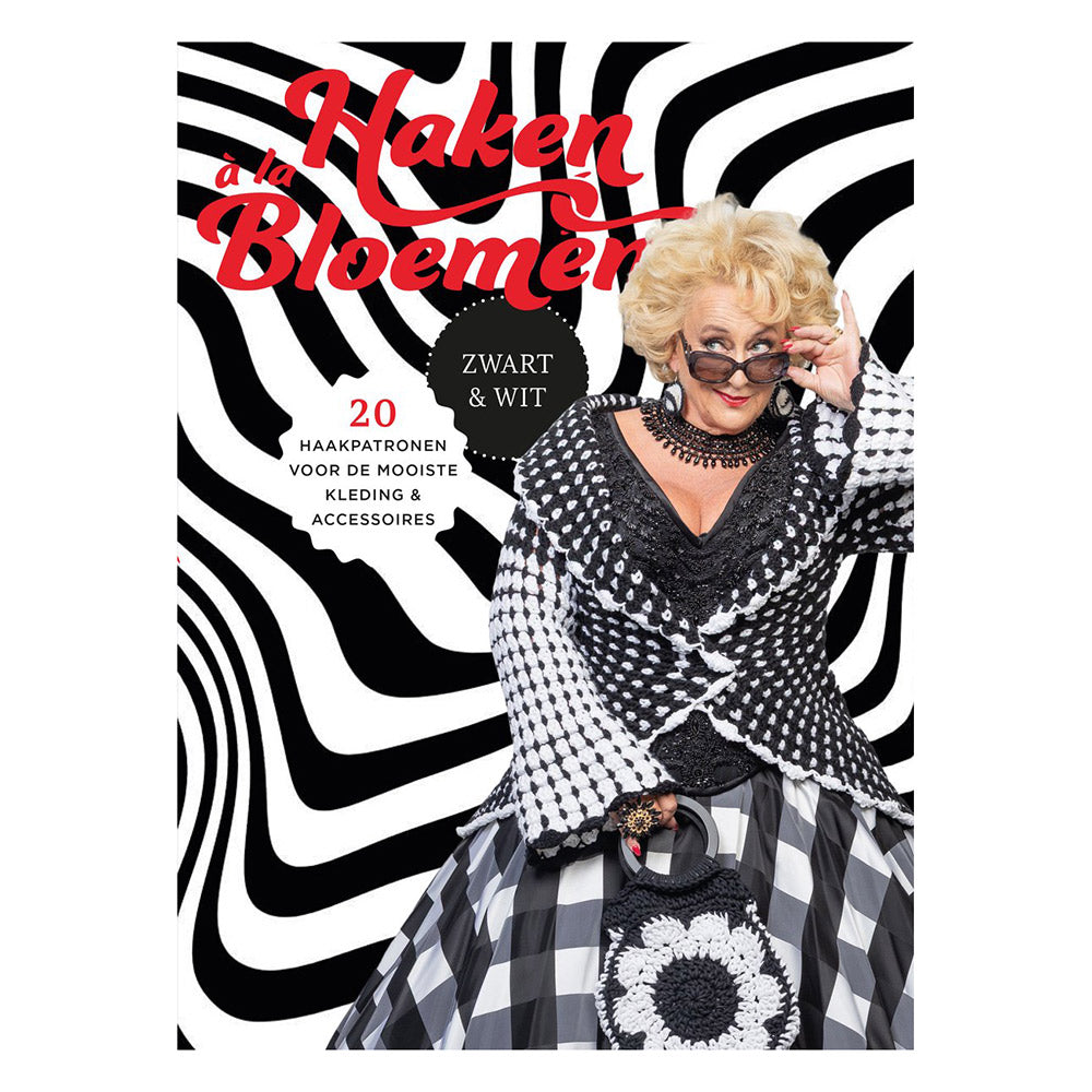 Haken à la Bloemen - Zwart en wit | Haakboek Karin Bloemen