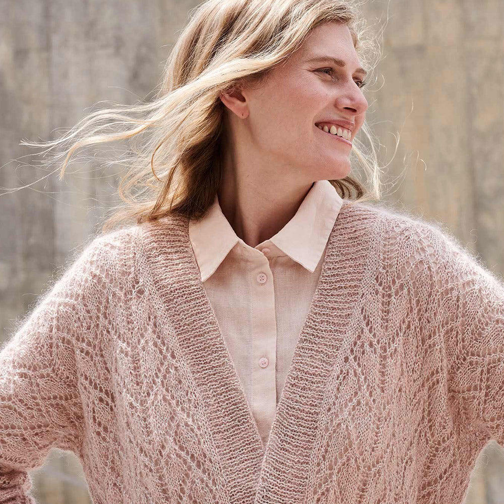 Patroon breien haken dames jas lente zomer katia — gemaakt met Katia