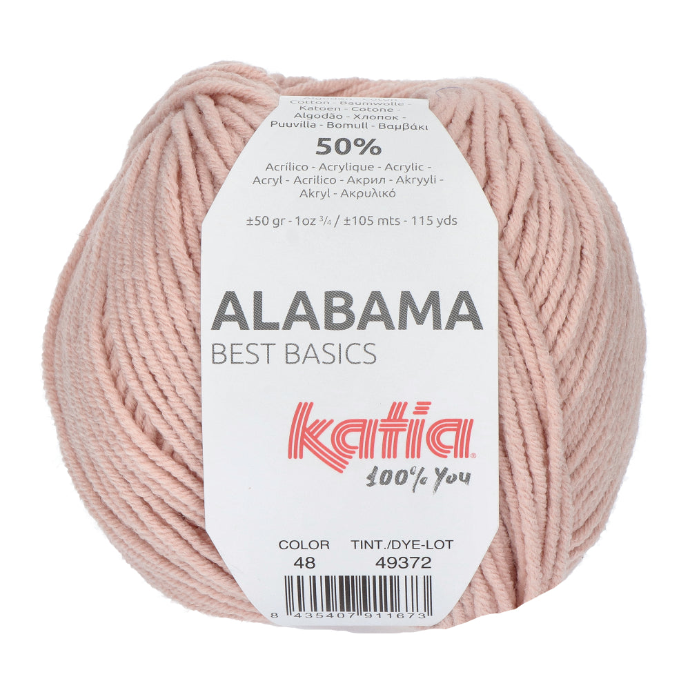 Katia Alabama 048 Kauwgom roze