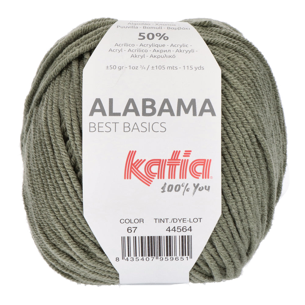 Katia Alabama 067 Bleekgroen