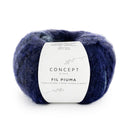 Katia Concept Fil Piuma 302 Blue-Grey