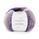 Katia Concept Fil Piuma 303 Purple-Gum Pink