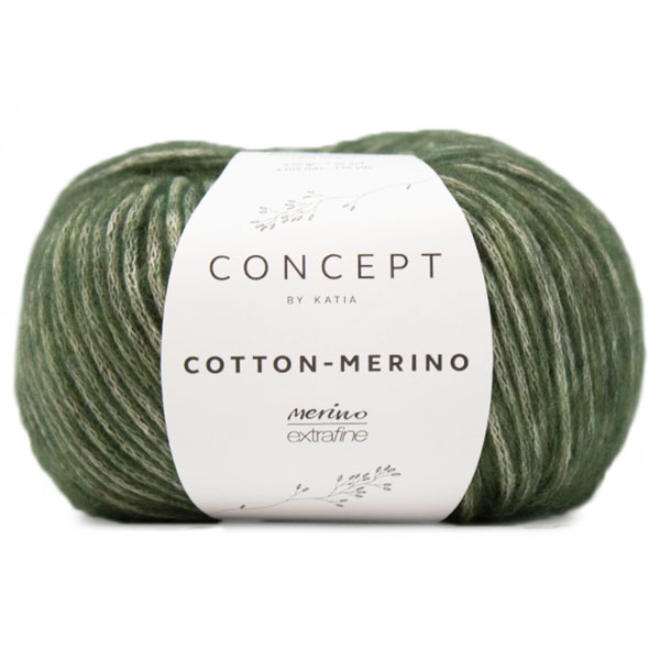 Katia Cotton-Merino 122 Bleekgroen