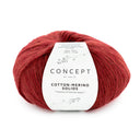 Katia Cotton-Merino Solids 065 Bordeaux Red