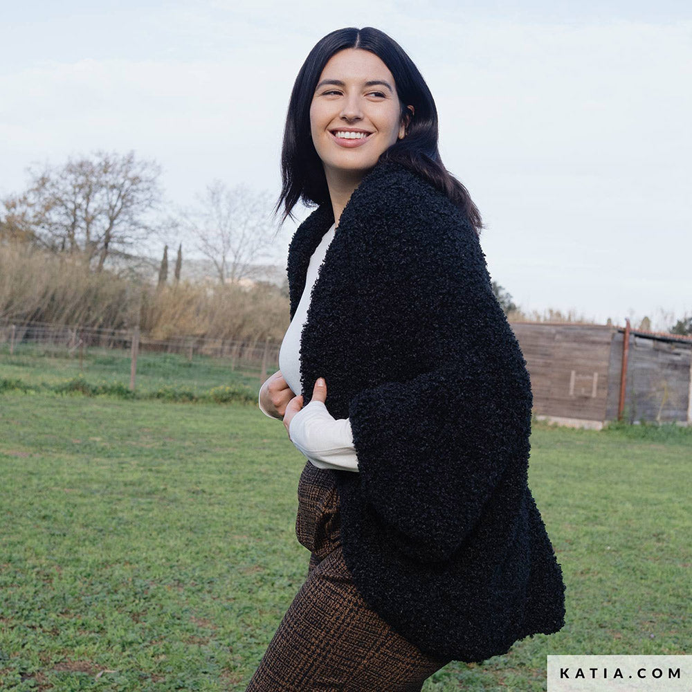 Patroon breien haken dames jas herfst winter katia — gemaakt met Katia Country Knits (18)